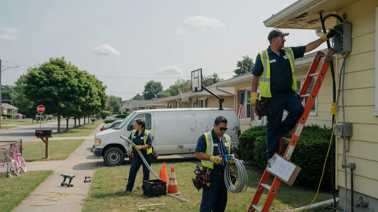 Licensed Electrician in Owensville, OH near me